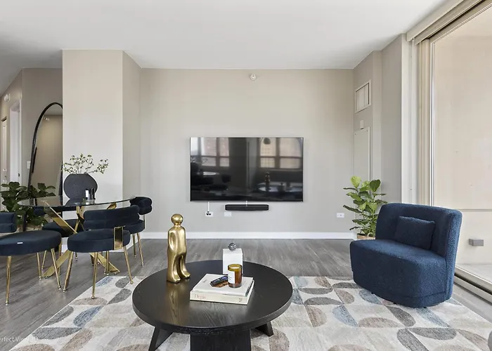 The Bernardin Gold Coast Luxury Near Magnificent Mile Apartment Chicago